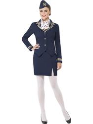 Stewardesse Blå