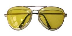 Politibriller med gult glas