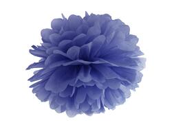 Marine blå papir blomst