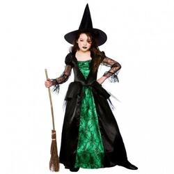 Hekse kostume Deluxe Pige - Emeralda