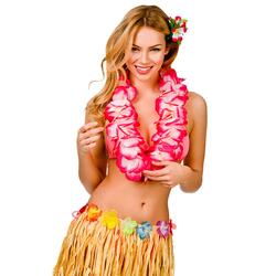 Hawaii Krans Hot Pink XL