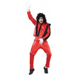 Michael Jackson kostume i rød