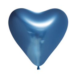 Ballon Hjerte Mirror blå