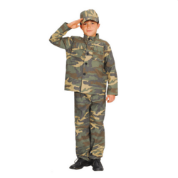 Action Soldat børnekostume