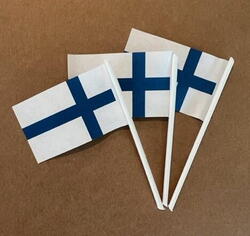 Kageflag Finland 10 stk