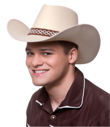 Cowboyhat Sandfarvet - Texas