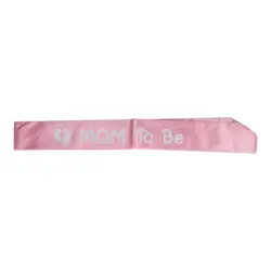 Mom To Be sash - LYSERØD