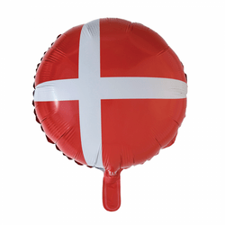 DANMARK Folie ballon Ø 46 cm