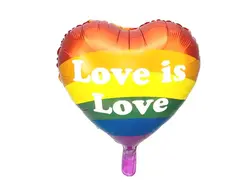 Love is Love rainbow Folieballon
