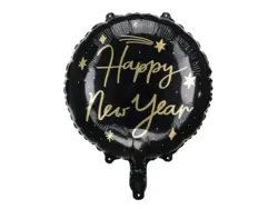 Happy New Year sort folieballon