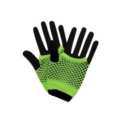 80'er net handsker, neon grøn
