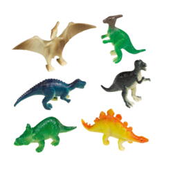 Dinosaur legefigurer 8stk