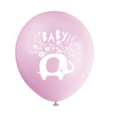 "Baby" ballon, lyserød
