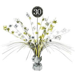 Centerpiece 30 Sparkling Celebration - Guldfolie