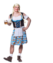 Funny Bavarian Beer Girl, mænd