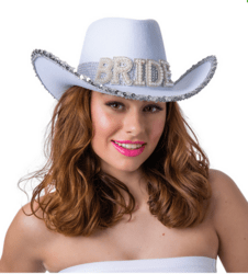 "Bride" cowboy hat