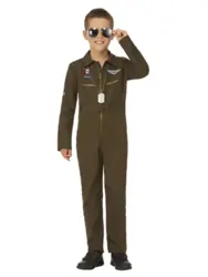 Top Gun Maverick flyverdragt til børn