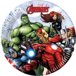 Avengers paptallerken 20 cm 8 stk