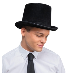 Høj Sort Hat - Lux