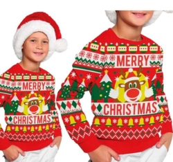 Merry Christmas julesweater til børn