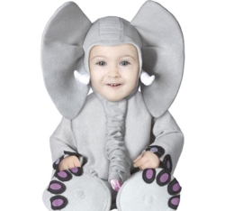 Elefant dragt til de mindste