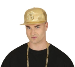 Dollar cap til voksne - guld