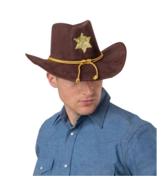 Cowboy sherif hat deluxe