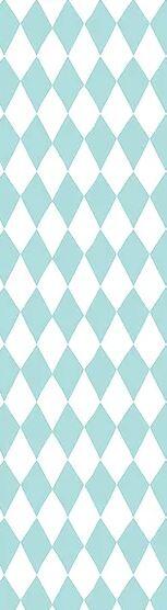 Gavepapir - grøn diamant mønster