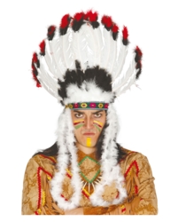 Indianer fjer - Høvding