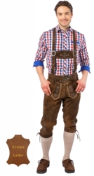 Lederhosen knælange ko skind