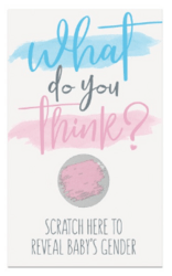 Gender reveal - Skrabelod, Pige