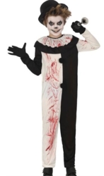 Klovne buksedragt - Terrorific - barn