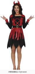 Djævle kostume - Kvinde