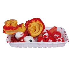 Halloween - Bakke med organer