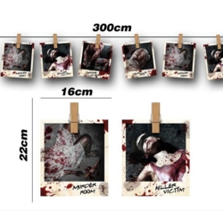 Foto guirlande - Crime scene - Halloween