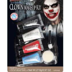 Ansigtsmaling sæt med 4 cremefarver