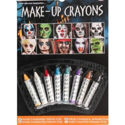 Farvestift - sæt med 8 farver