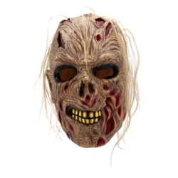 Brændt zombie - latex maske