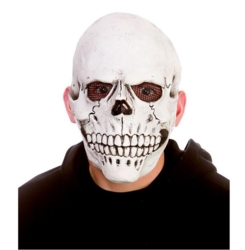 Skelet maske - latex