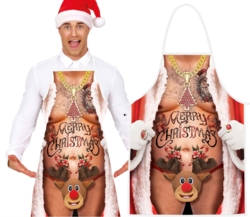 Juleforklæde - fræk - Mand