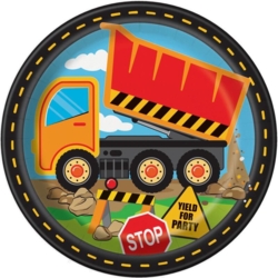 Gravemaskine tema tallerkener