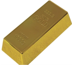 Guldbarre i plast - 18cm