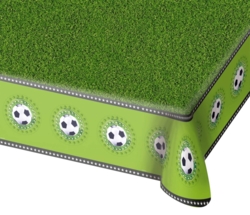 Fodbold tema dug i plast