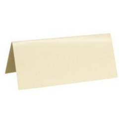 Bordkort 3x7 cm i Creme-Elfenben