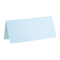 Bordkort 3x7 cm i Lyseblå
