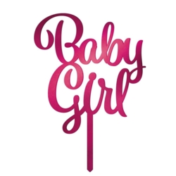 Baby Girl kagetopper i pink