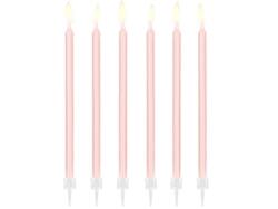 Kagelys i lyserød 14 cm