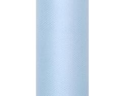 Tyl rulle i lyseblå