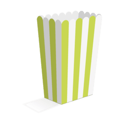 Popcorn Bæger - Lime Grøn