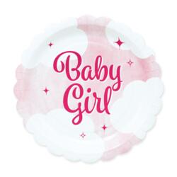 Baby Girl Paptallerken